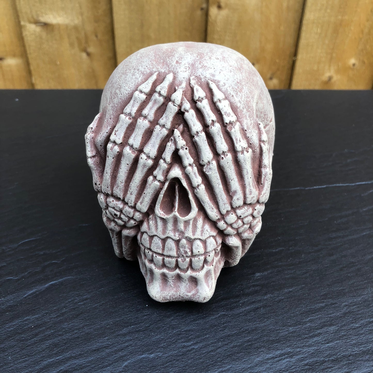 Surrey Stoneware - Skulls - 3 Wise Skulls - Skulls3