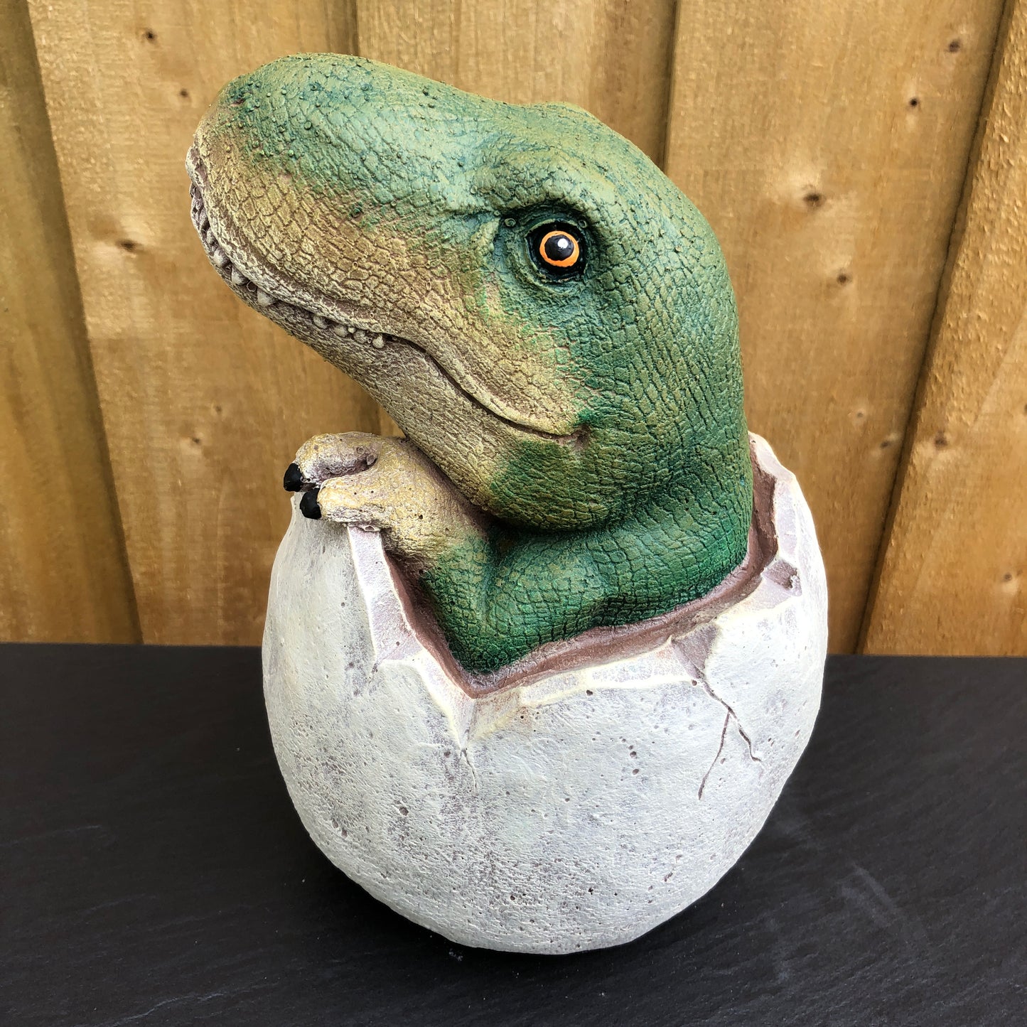 Surrey Stoneware - Dinosaur - Baby T-Rex - Tyrannosaurus Rex - Dino Egg - Dinosaur157