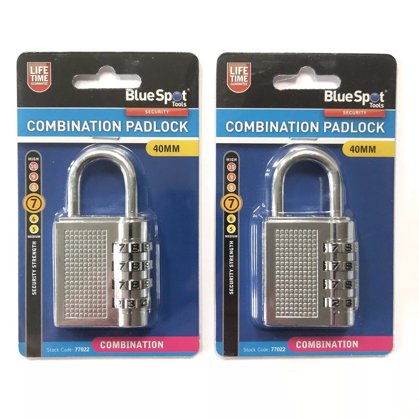 4 Digit Combination Padlock Heavy Duty Outdoor Lock Gym Travel Luggage Locker