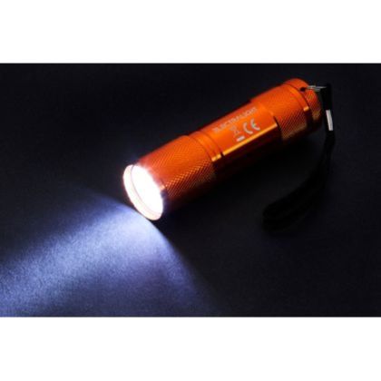 Electralight 9 LED Stubby Aluminium Torch, With Batteries
