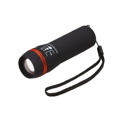 Electralight 1W LED Rubber Zoom Torch, Without Batteries