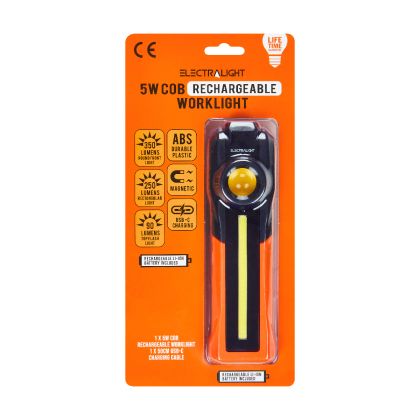 Electralight 5W COB Rechargeable Worklight