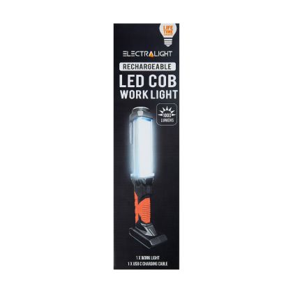 Electralight Rechargeable 1000 Lumens COB LED Work Light