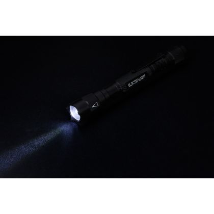 Electralight Aluminium Zoom Pocket Torch, With Batteries