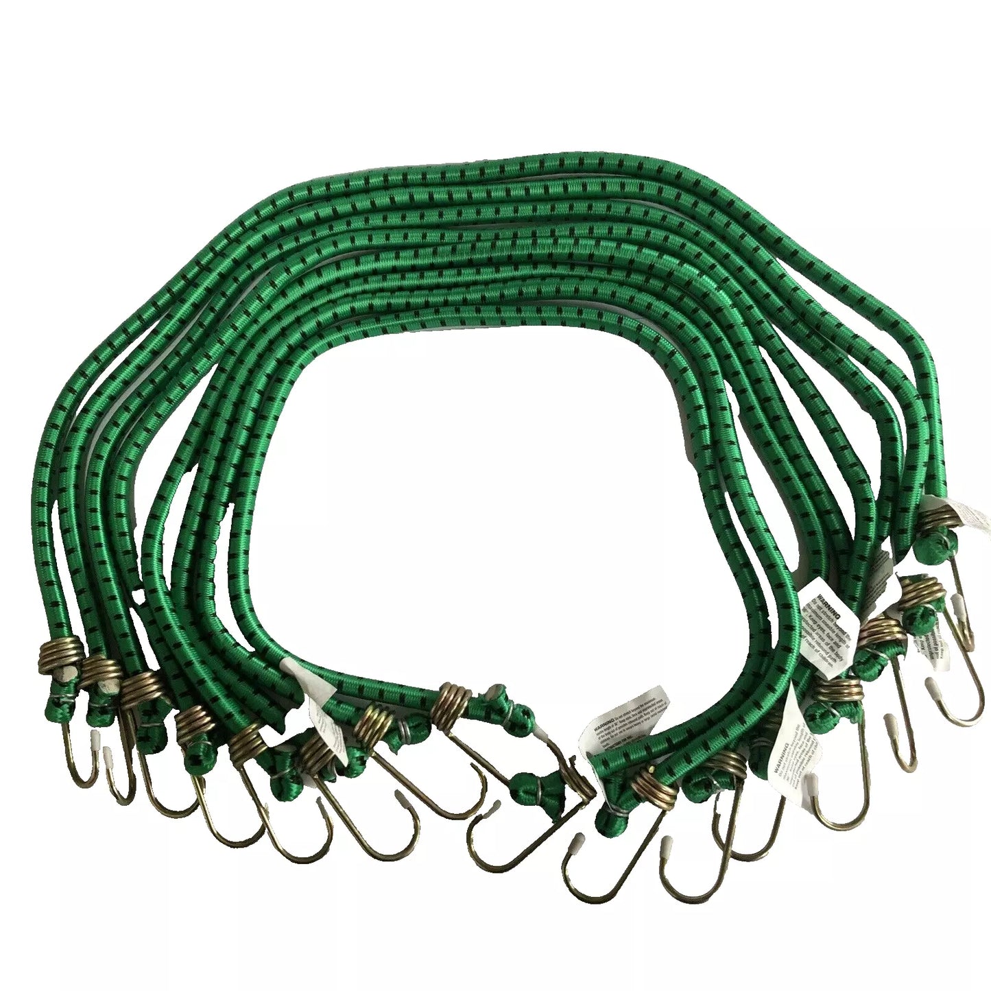 8 Heavy Duty Long Bungee Cords 90cm / 36" Elastic Luggage Straps with Hooks Car