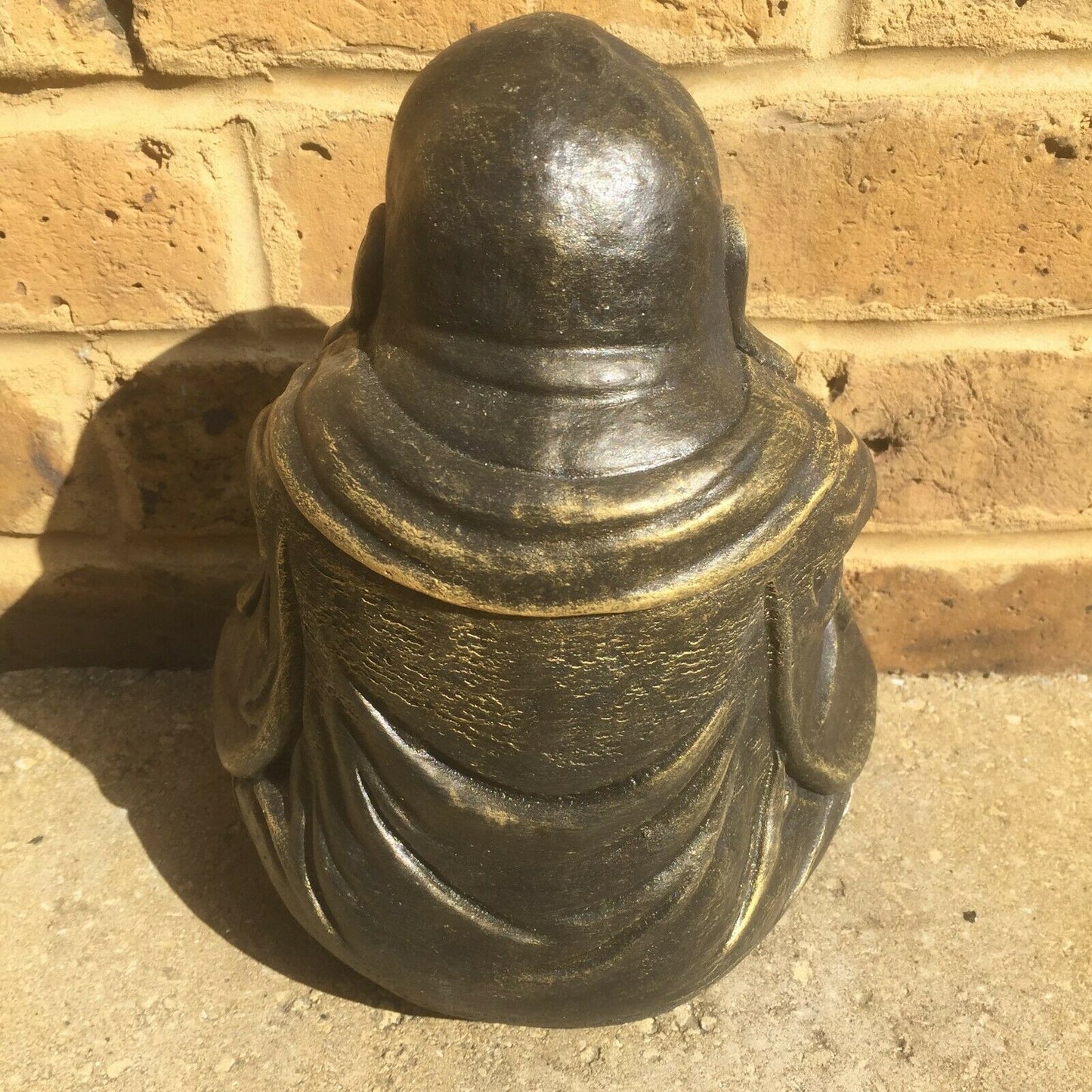 Surrey Stoneware - Buddha Praying - Gold Patina - Buddha125