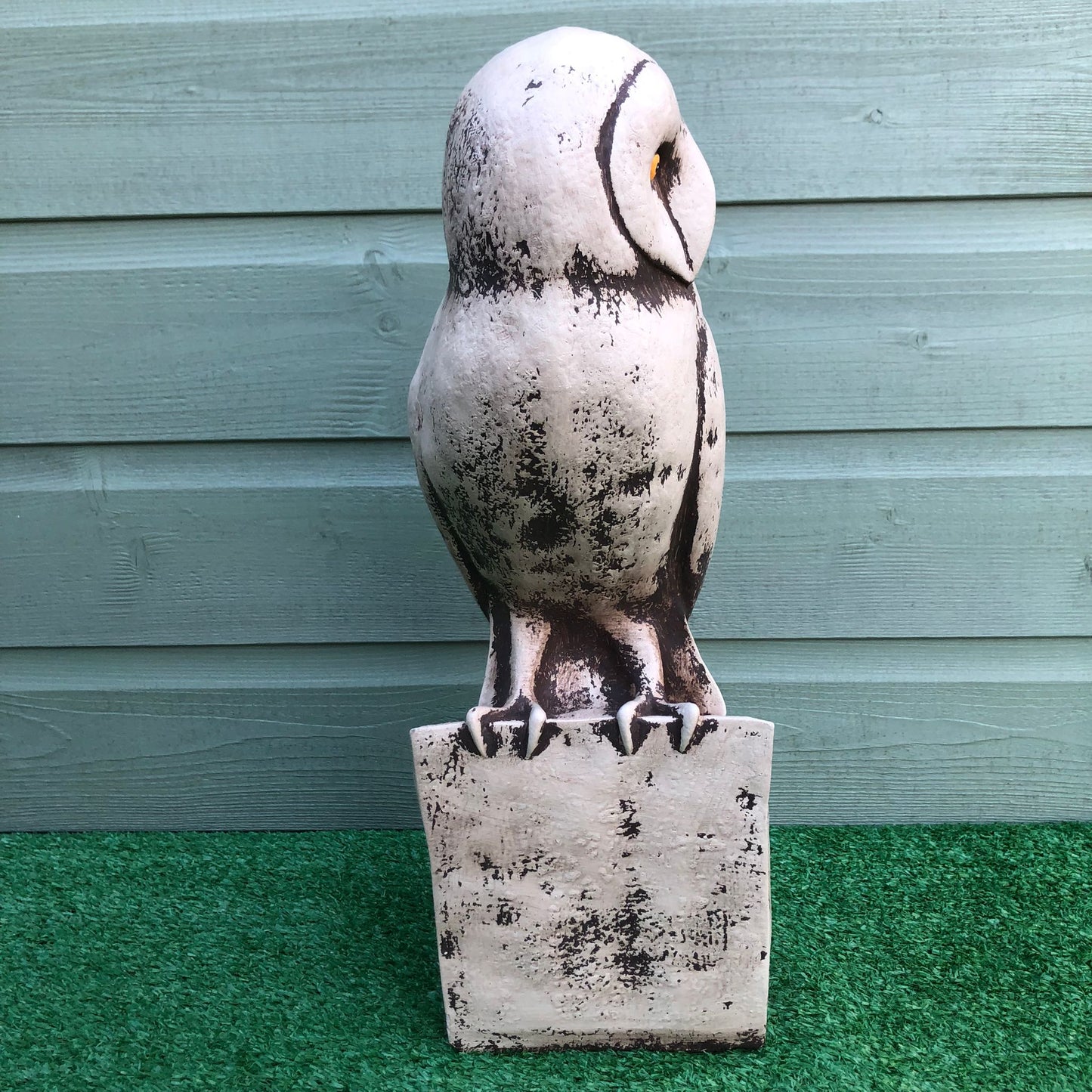 Surrey Stoneware - Owl - Barn Owl With Base - Large - Bird211