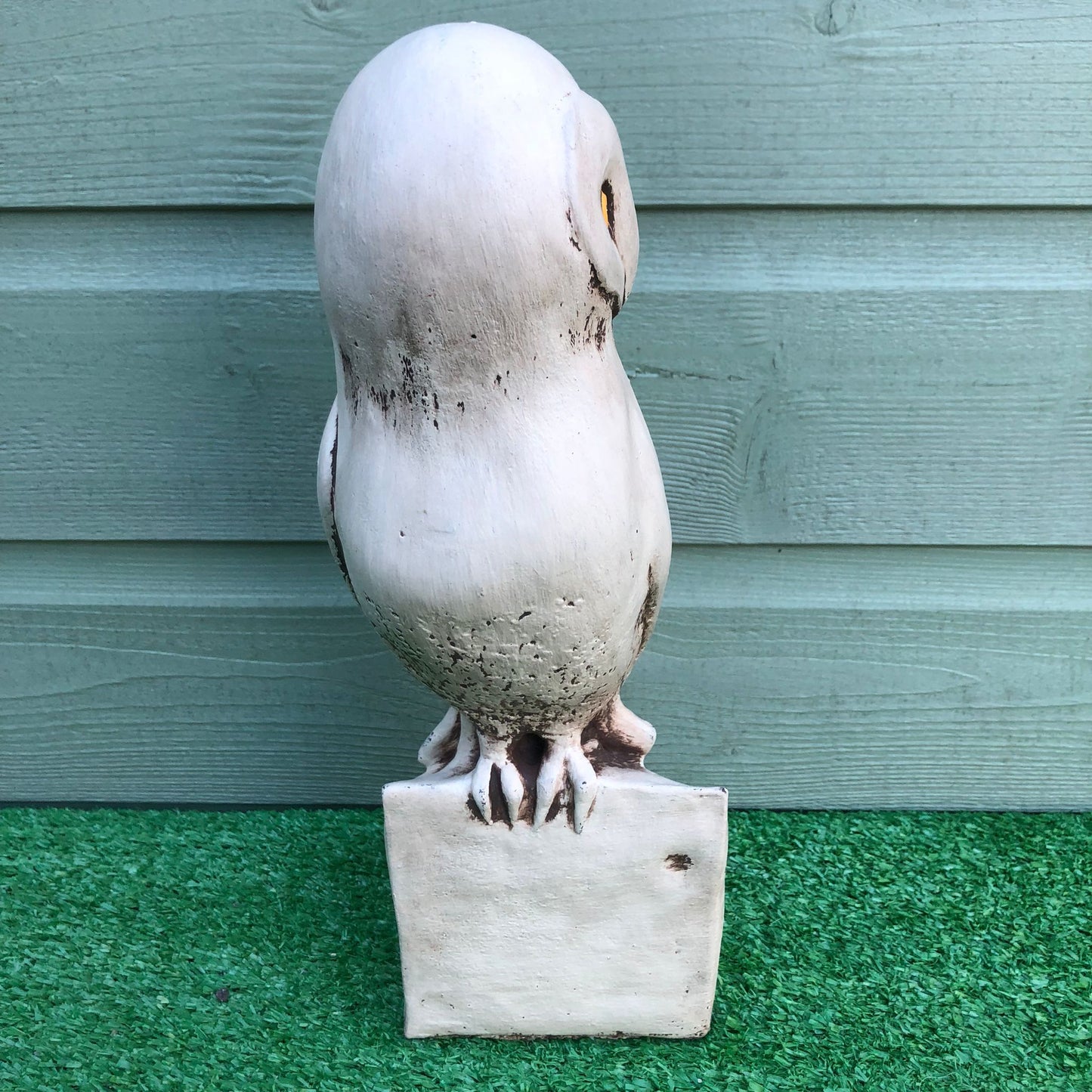 Surrey Stoneware - Owl - Barn Owl With Base - Medium - Bird121