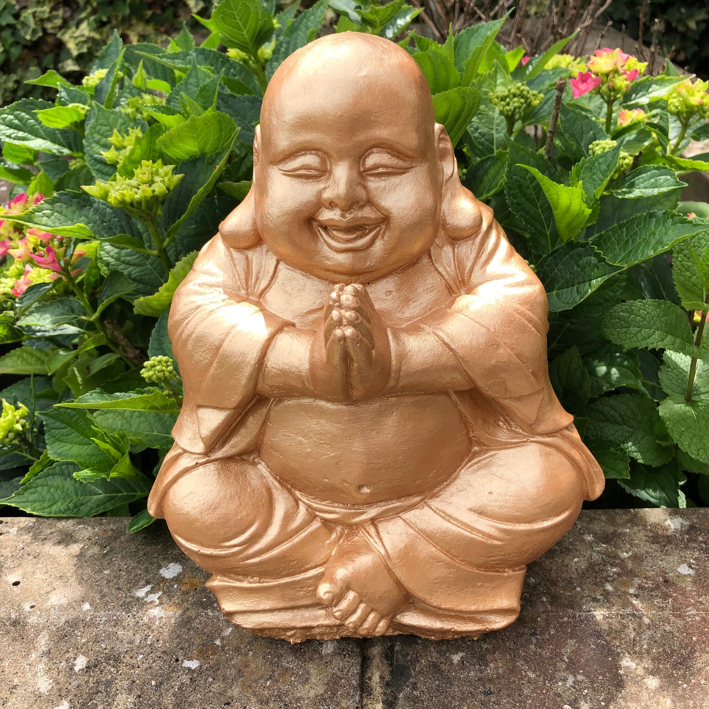 Surrey Stoneware - Buddha Praying - Gold - Buddha124