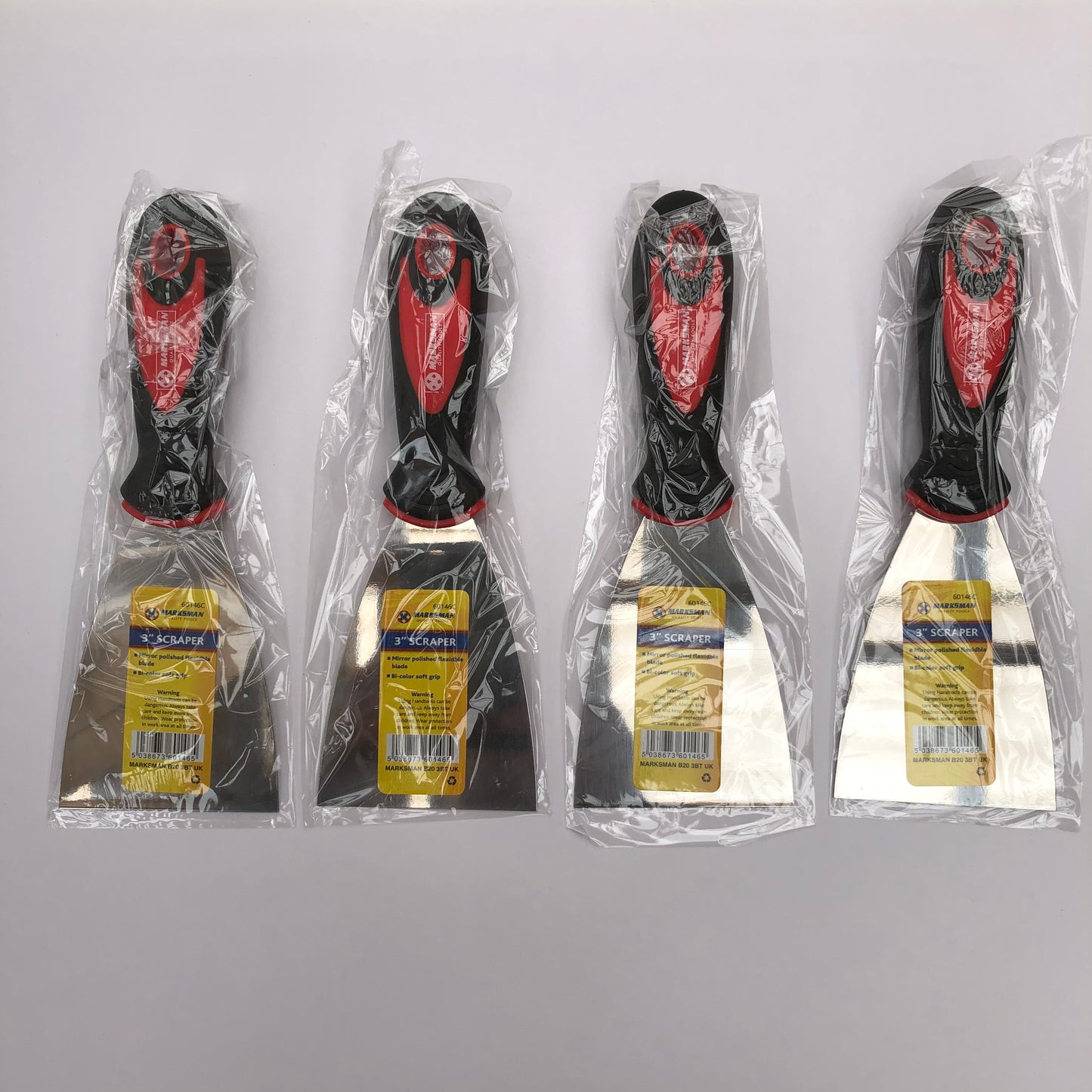 Marksman 3" Scrapers Steel Wallpaper Paint Stripper Stripping Knife Remover Decorator