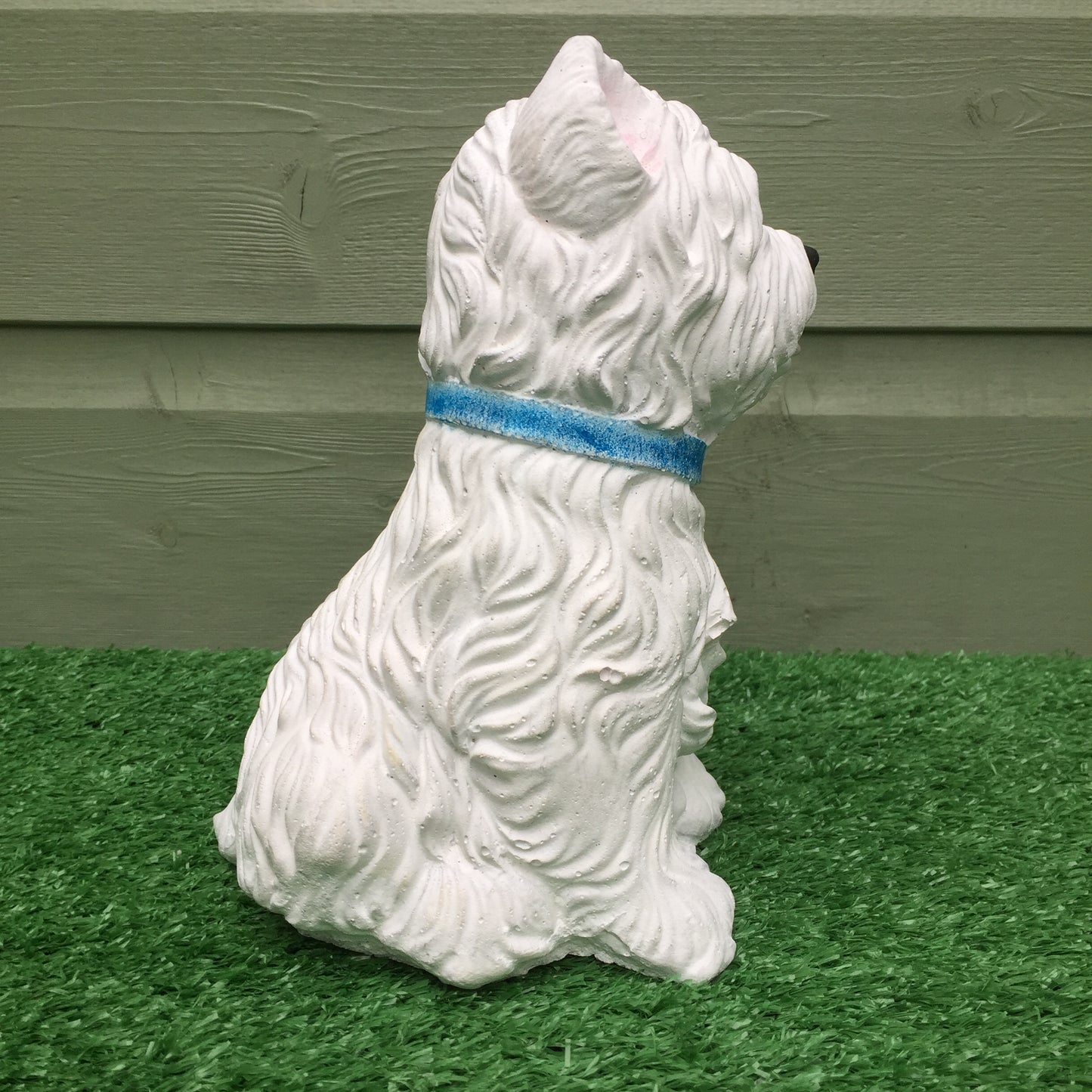 Surrey Stoneware - Dog - Westie - West Highland White Terrier - Blue Collar - Dog182