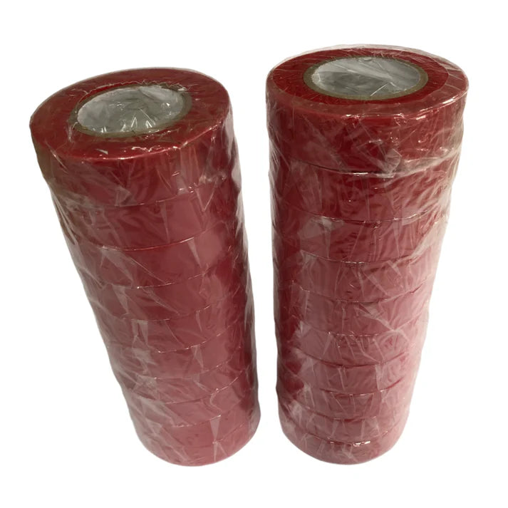 Red Electrical Pvc Insulation Tape 19mm x 20m Tapes
