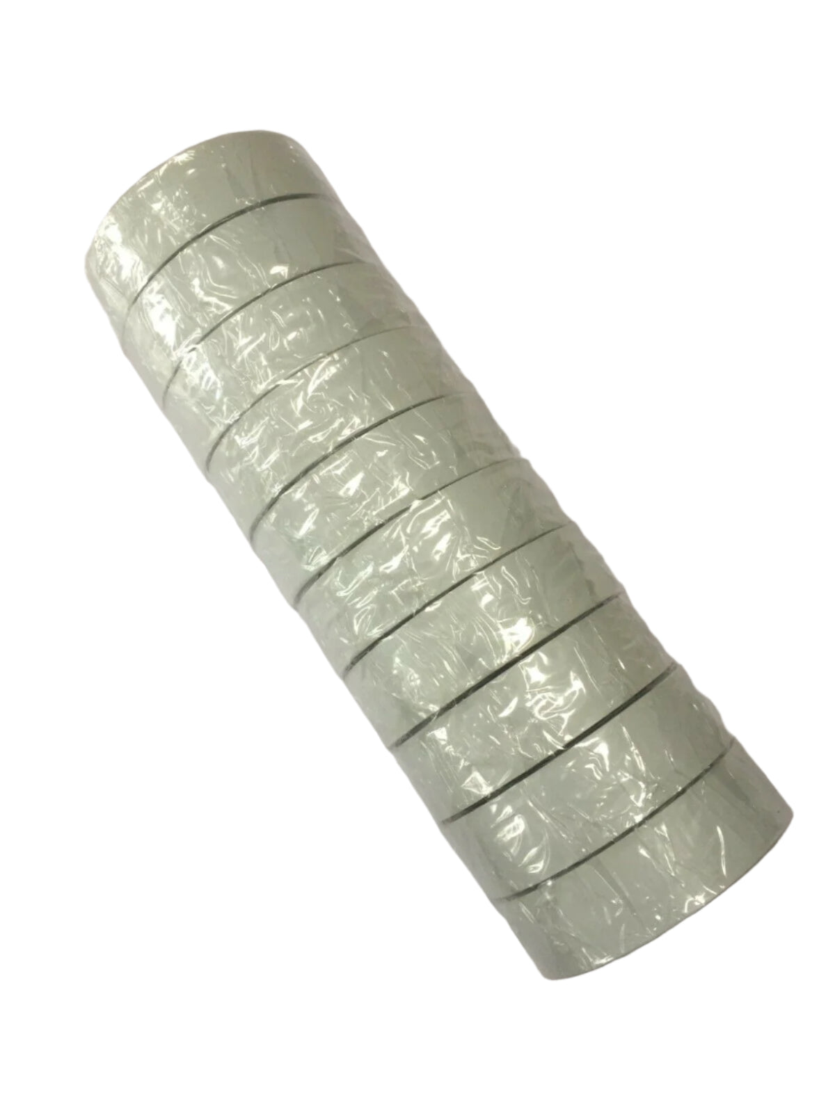 DTM 10 Rolls Of White Electrical Pvc Insulation Insulating Tape 19mm x 20m Tapes