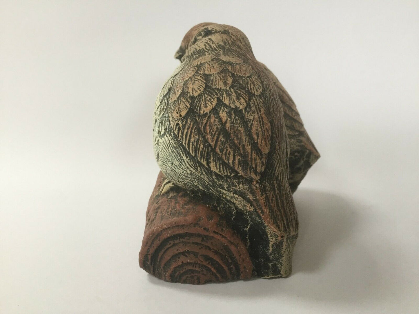 Surrey Stoneware - Birds - Lovebirds On A Log - Birds56