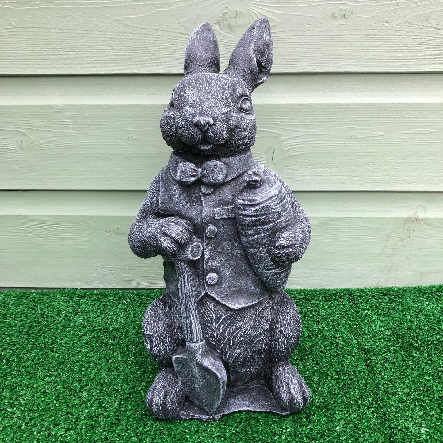 Surrey Stoneware - Rabbit With Spade And Carrot - Peter Rabbit - Beatrix Potter - Rabbit111
