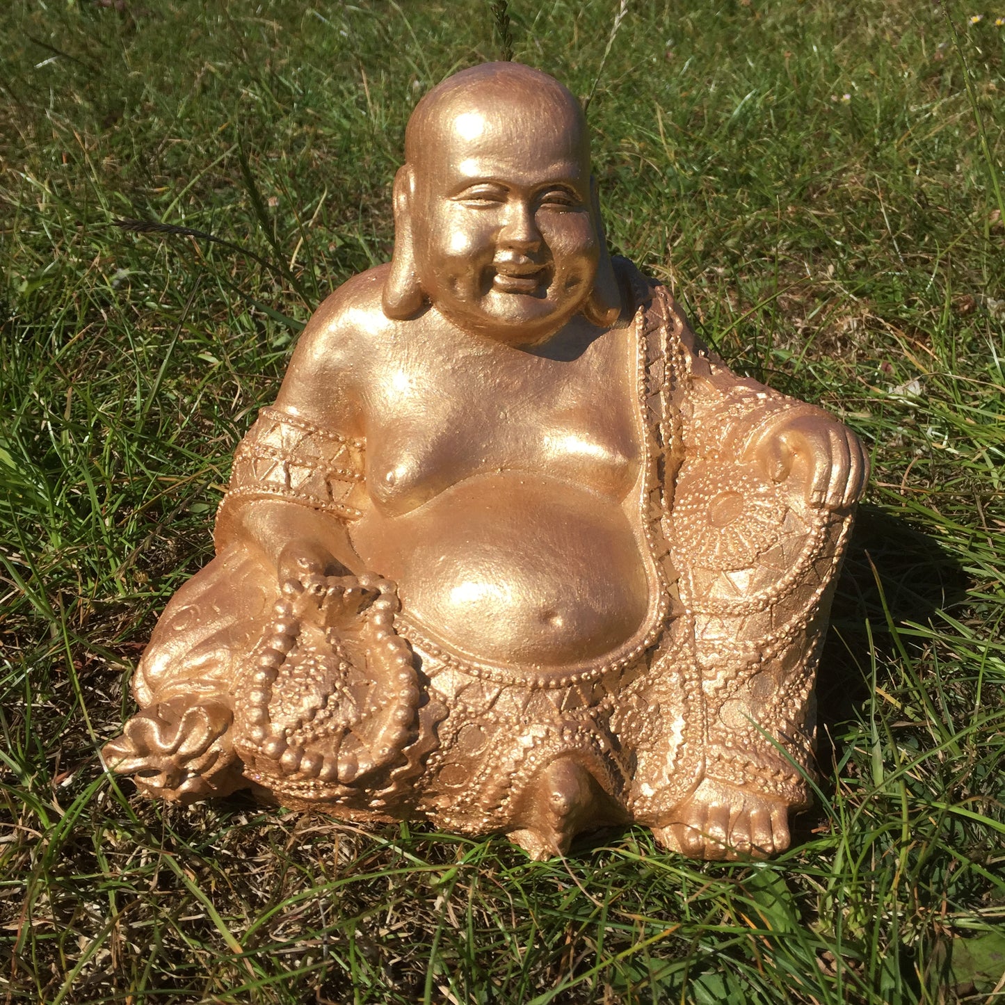 Surrey Stoneware - Buddha Sitting - Gold - Buddha114