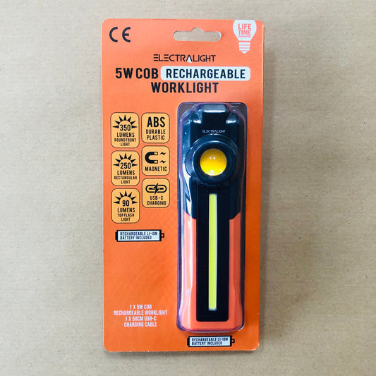 Electralight 5W COB Rechargeable Worklight