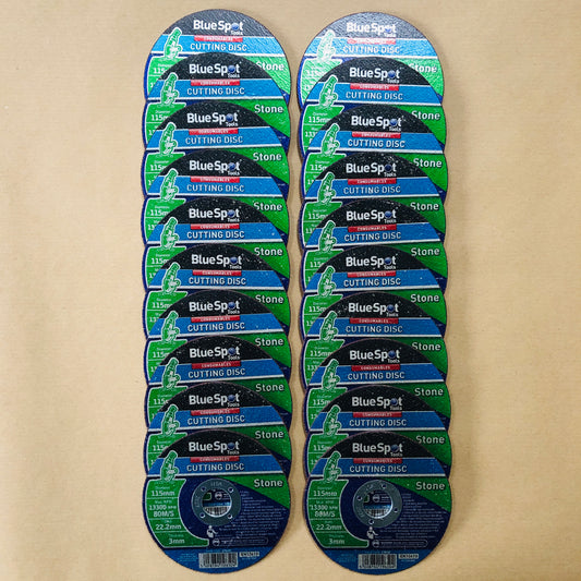 20 x Stone Cutting Discs 115mm / 4½" Angle Grinder Cutting Brick Stone Concrete