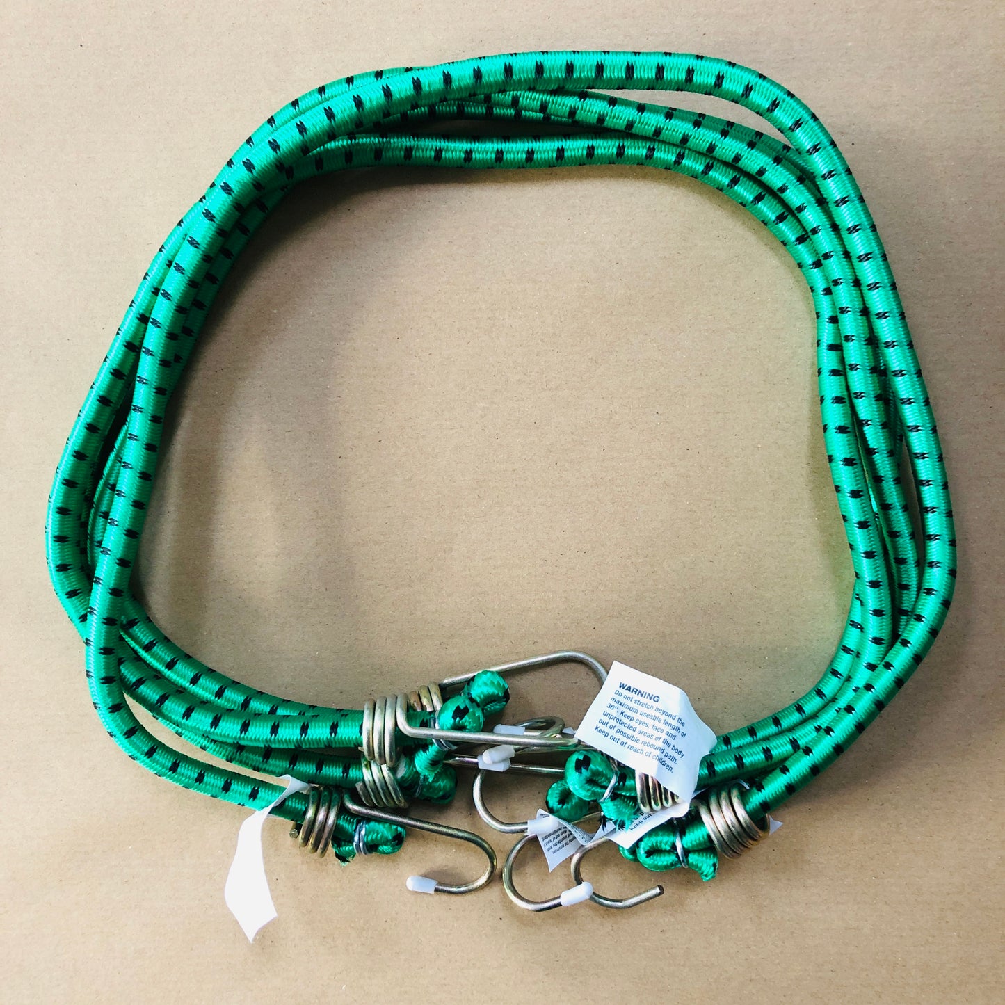 Bungees - 4 Heavy Duty Long Bungee Cords 90cm / 36" Long